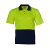 Yellow Navy Hi Vis Short Sleeves